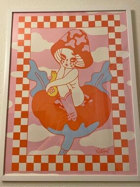 Valfre poppy girl poster